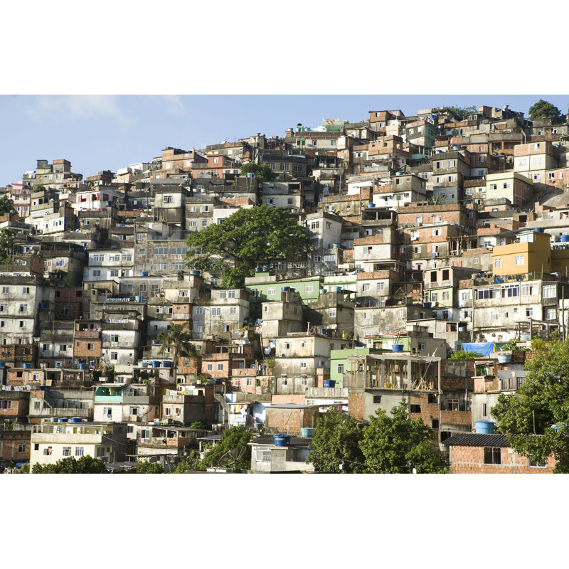 Rocinha Favela, Rio De Janeiro, Brésil par Fel Winnipegoifman - reproduction, H 8 po x l 12 po