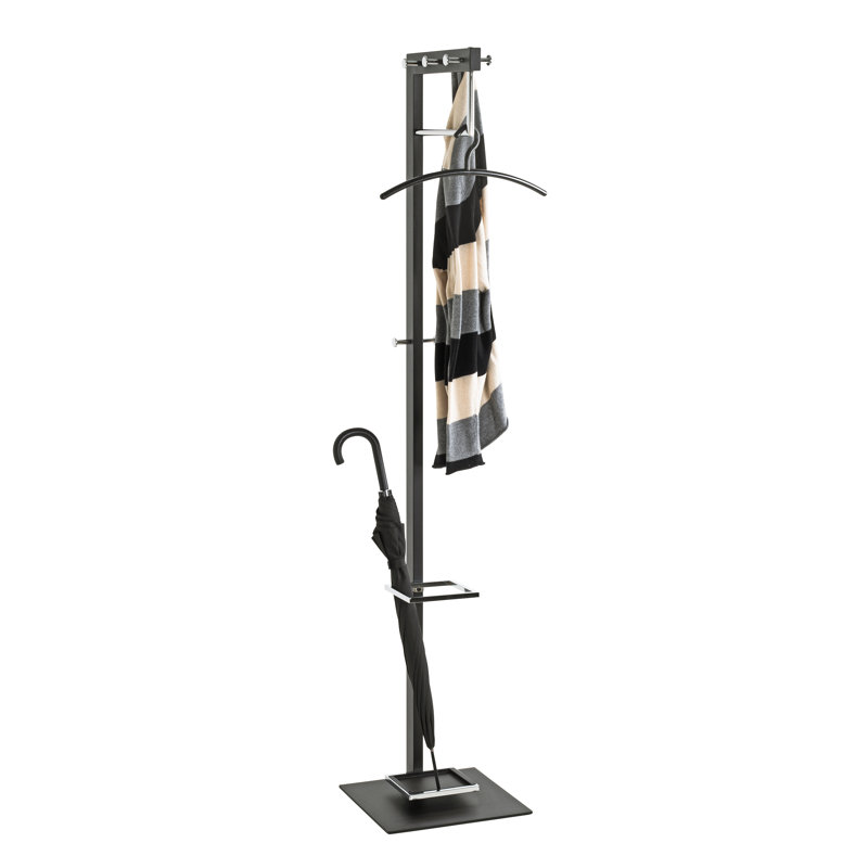 Annegrethe Metal Freestanding 8 - Hook Coat Rack