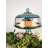 Mosaic Carnival Glass Cake Stand