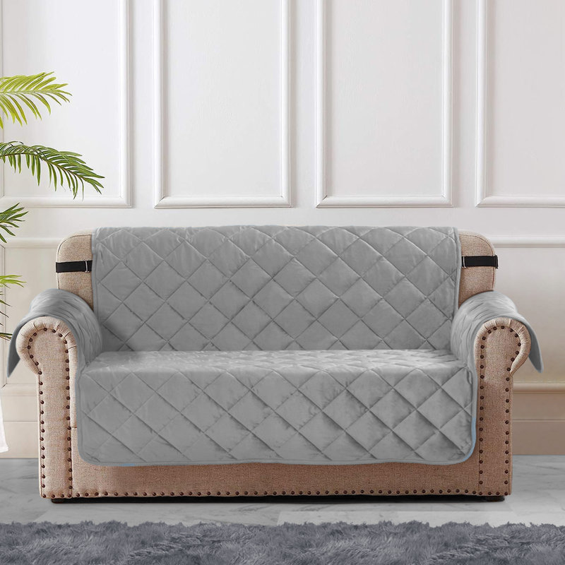 T-Cushion Slipcover, Silver, 172cm H x 180cm W x 172cm D