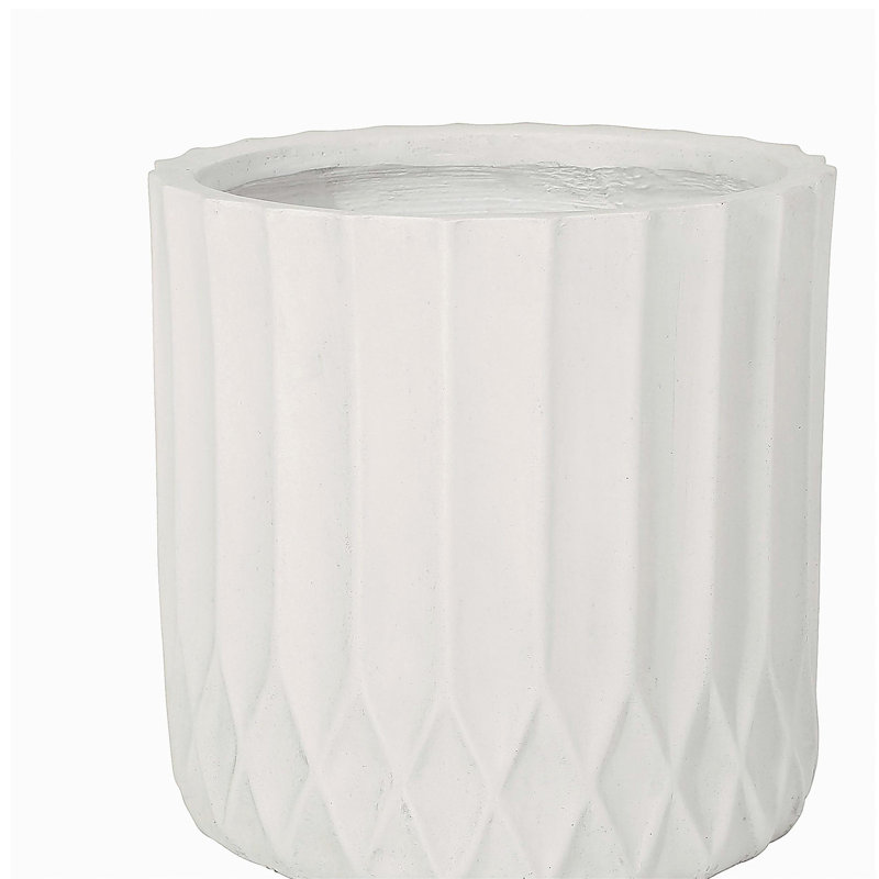 Jardinière Mgo, H 12,75 po x l 12,75 po x P 12,75 po