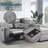 Olujimi Motion Sectional Sofa In Gray