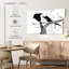 Oiseau noir et blanc Brampt-108694620