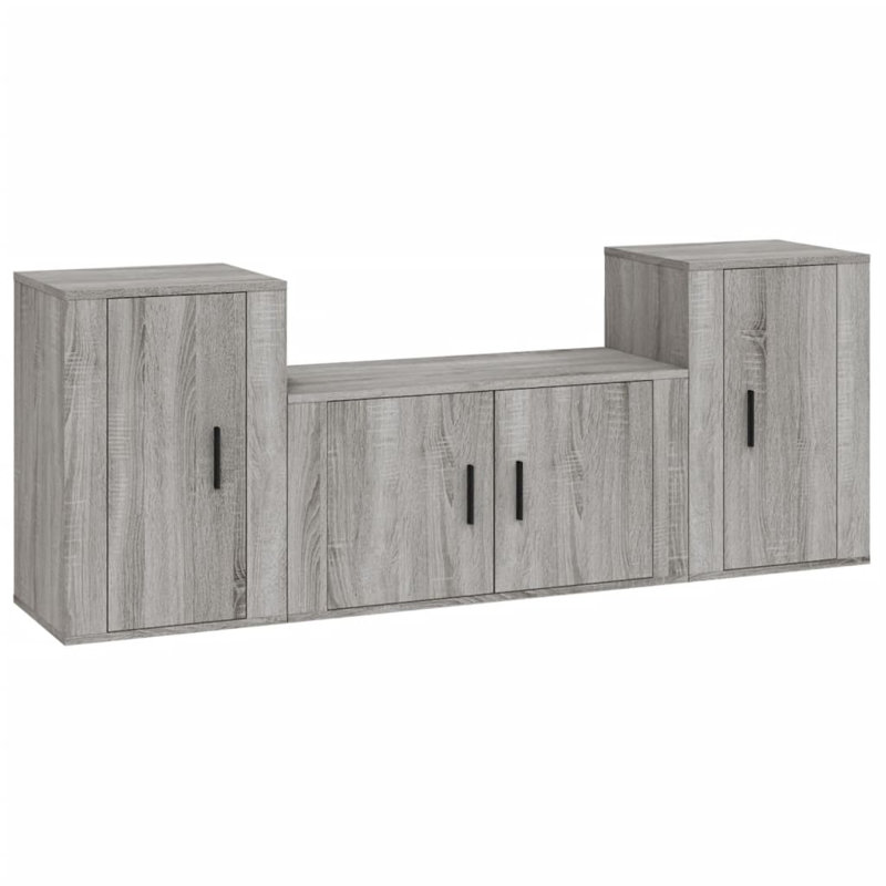 Avalene TV Stand, 15.8"H x 31.5"L x 13.6"W, Grey Sonoma