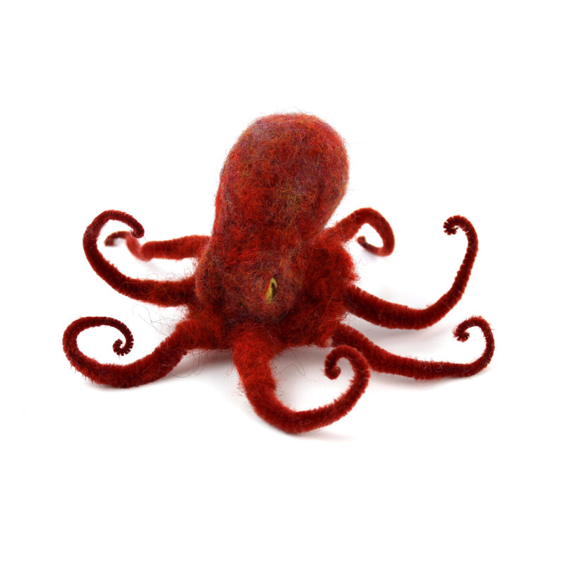 Felting Kit - Octopus Needle Felt Kit