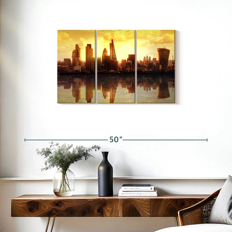 Sirci London Sunset, H 20 po x l 33 po