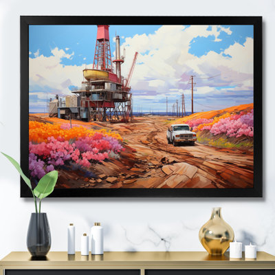 " Pink Oil Rigs Resonance "