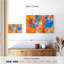 Cercles Avery orange / bleu-108950080