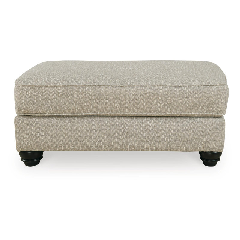Asanti Upholstered Accent Chair with Ottoman
