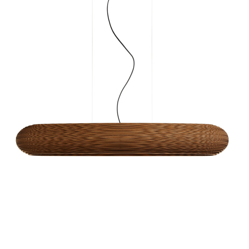 Scraplights Linear Disc Pendant, Natural