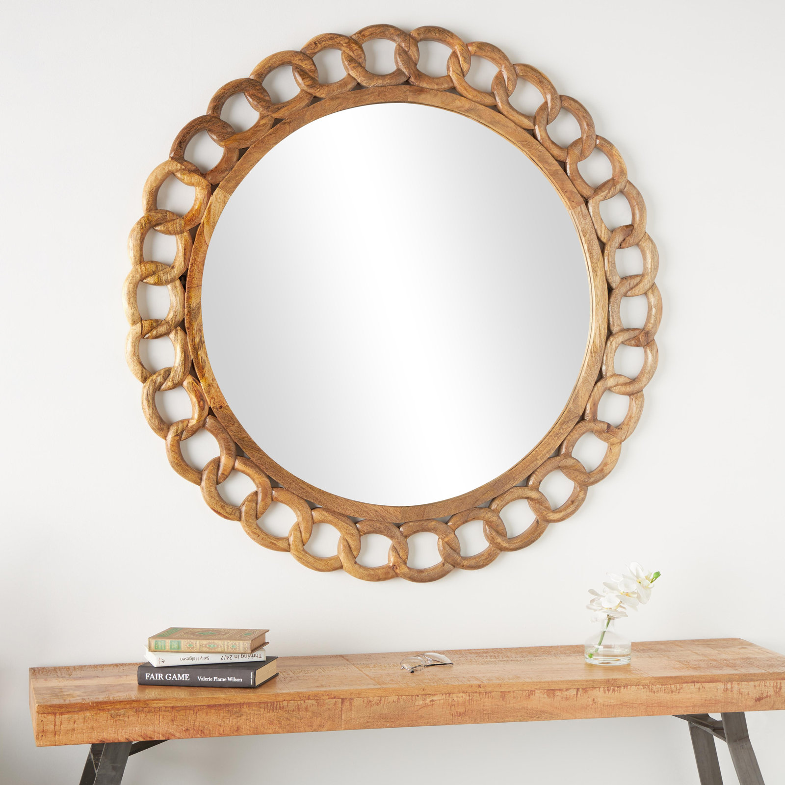 Dominic 49" Mango Accent Mirror