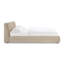 Lit en velours taupe texturé-1358582611-1358582610