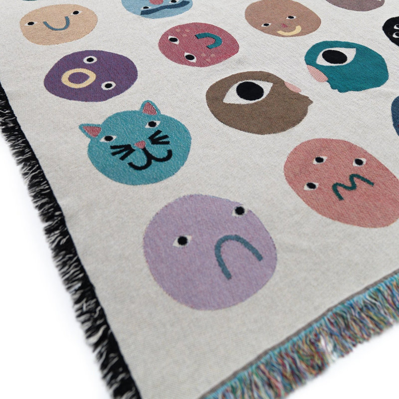 fwab - Faceless Woven Throw Blanket