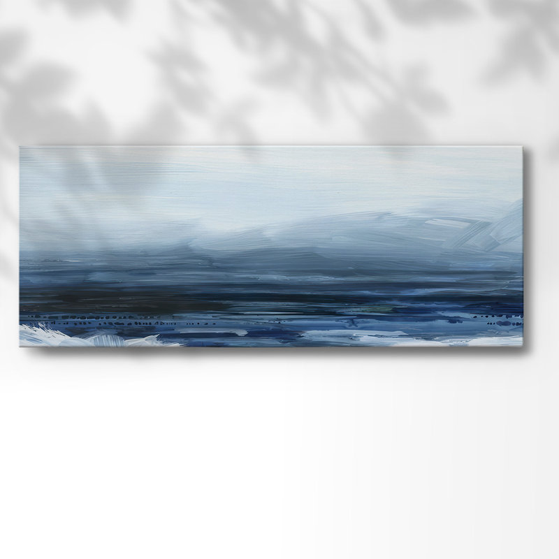 Vue du phare I sur toile, H 24 po x l 60 po x P 1,5 po