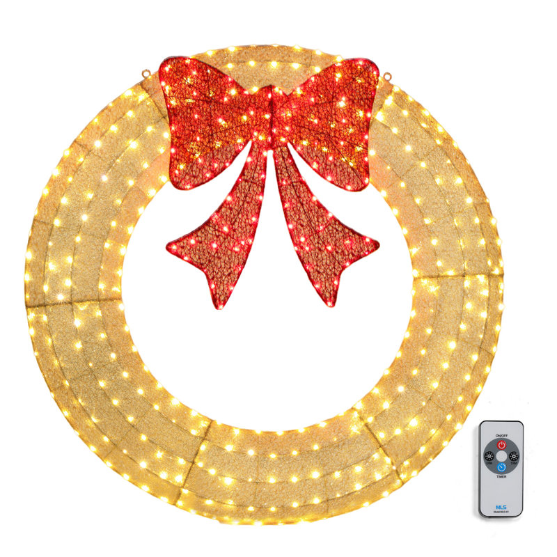 Fausse couronne lumineuse, Or, L 3,1 po x H 47,2 po x P 47,2 po