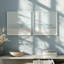 Cloudy Shoreline Hues Set of 2 Canvas Prints-539946007-539946013