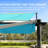 11 X 16 Ft Outdoor Pergola In Lake Blue Hue. Aluminum Frame. Canopy. Retractable For Sun Control. Easy Assembly Required. Versatile Courtyard, Lawn, Pool Areas - Blue. Adjustable Shade Option. To