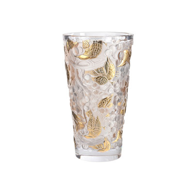 Merles Handmade Crystal Table Vase