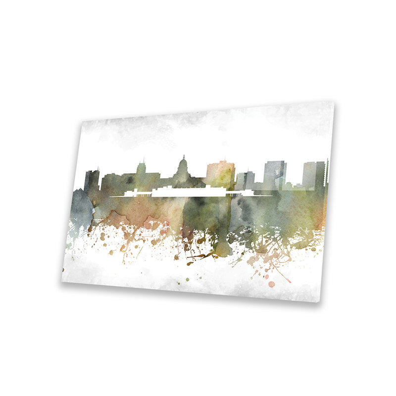 Madison Skyline, impression sur verre acrylique