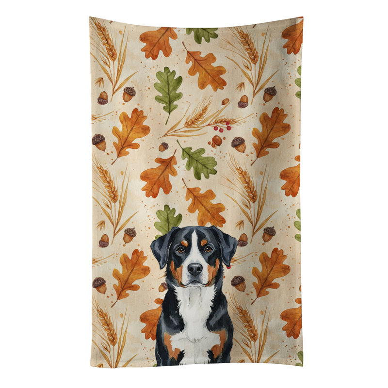 Serviette de cuisine tricolore Sheltie, Grand bouvier suisse