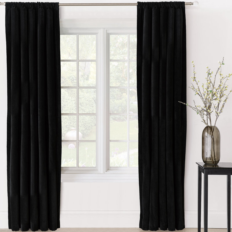 Zac Room Darkening Curtain, 96" W x 96" L
