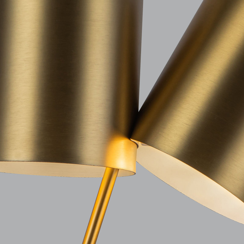 Keiko Table Lamp, Brushed Gold