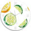 Jodie-Leigh Glass Wall Clock