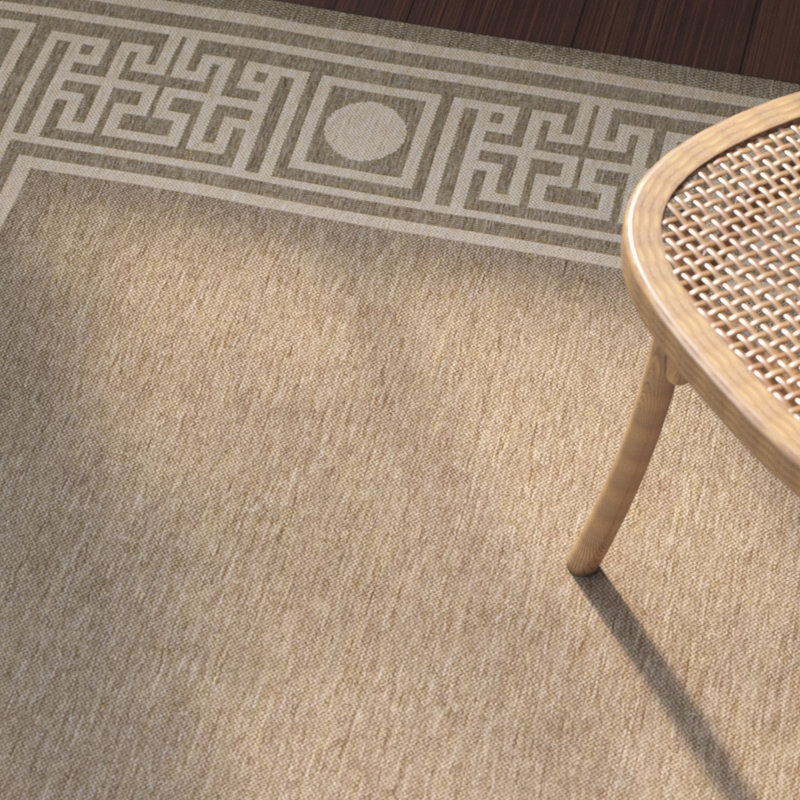 Herefordshire Performance Solid Color Indoor/Outdoor Area Rug, Rectangle 2'7" x 5'