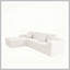Canapé modulaire 104,3 * 68,9 pouces, canapé rembourré en velours côtelé moelleux pour salon, chambre à coucher et appartement, sans assemblage requis, combinaison gratuite de 2 pièces-1713533189-1713533211