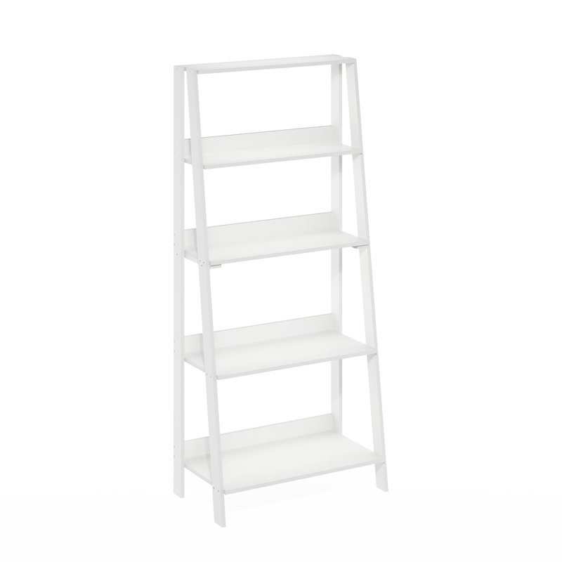 Myonna 60cm W Manufactured Wood Shelving Unit, White, 53.5" H x 23.6" W x 13" D