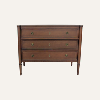 Margot Series Margot Three Drawer Side Table