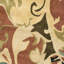 Tapis floral en laine / viscose touffeté à la main Soho-31779125