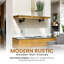 Aleksah Wood Floating Shelf-735514025-727310069