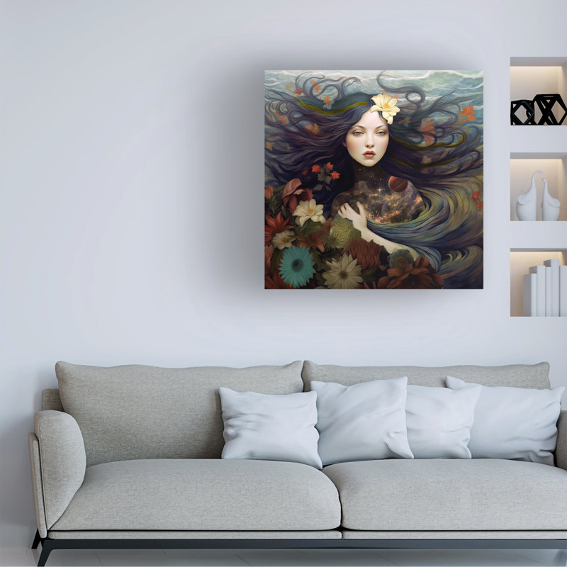 Art sur toile «Bachelor Sasha Creator Of Worlds», H 14 po x l 14 po
