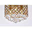 Plafonnier encastré 6 lumières 18 po Stollings-928043803-928043802-848890365
