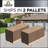 Steel Carport With 2 Side Wall Kits, 20X29X9-100015483