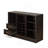 Hazen Espresso Finish Wine Cabinet III