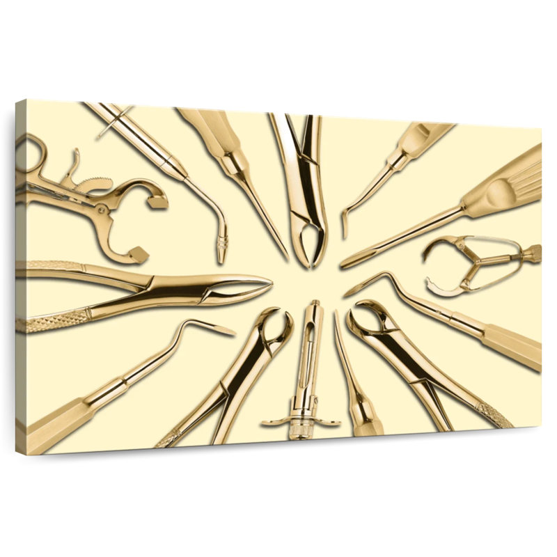 Ensemble d'outils dentaires Alcaraz, H 34 po x l 51 po
