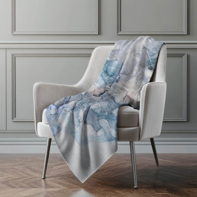 Addison Machine Washable Sherpa Throw Blanket