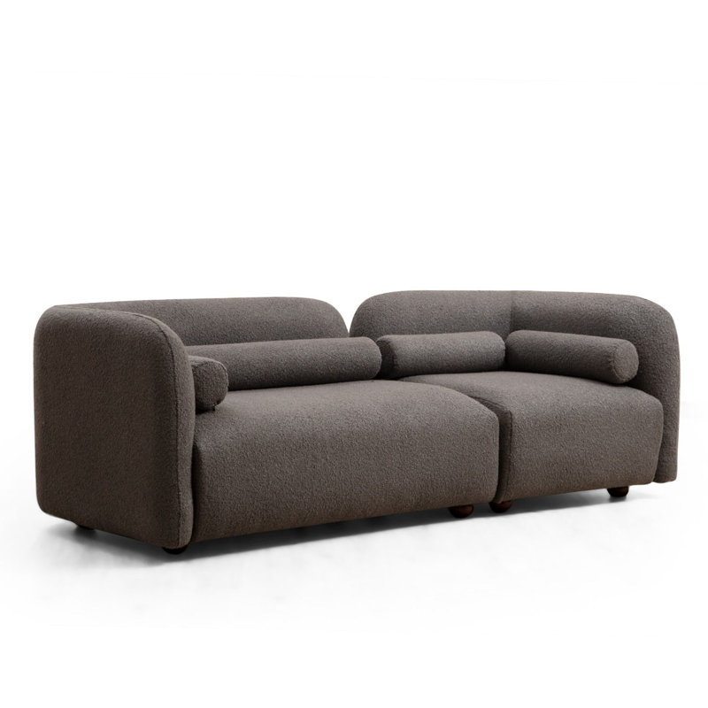 89.8" Upholstered Modular Sofa