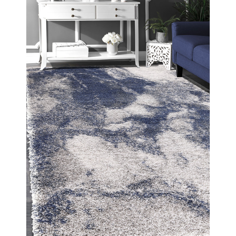 Alliford Performance Abstract Indoor Rug, Rectangle 5' x 8'