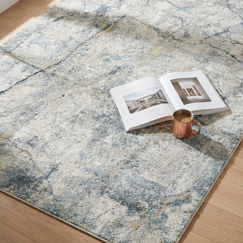 Abstract Area Rug, Rectangle 160 x 213 cm