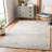 Laureldale Hand Woven Wool/Cotton Abstract Rug in Navy/White-1094167207