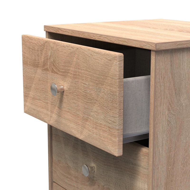 San Jose Bedside Table, Bardolino Oak