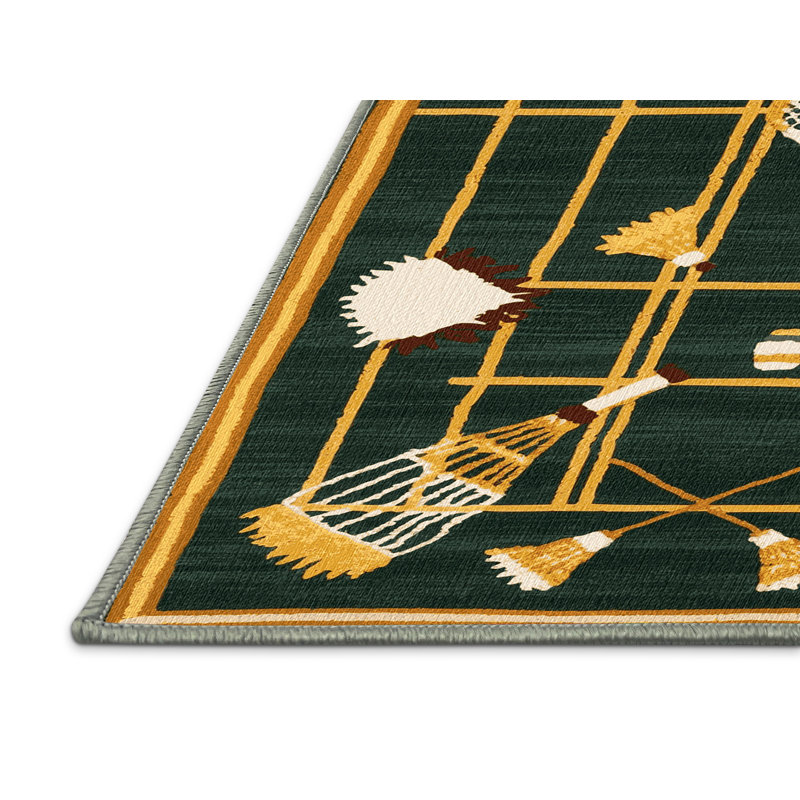 Tapis de sport lavable Badminton, Rond 6 pi