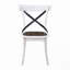 2 Pieces Set Dining Side Chair Rustic