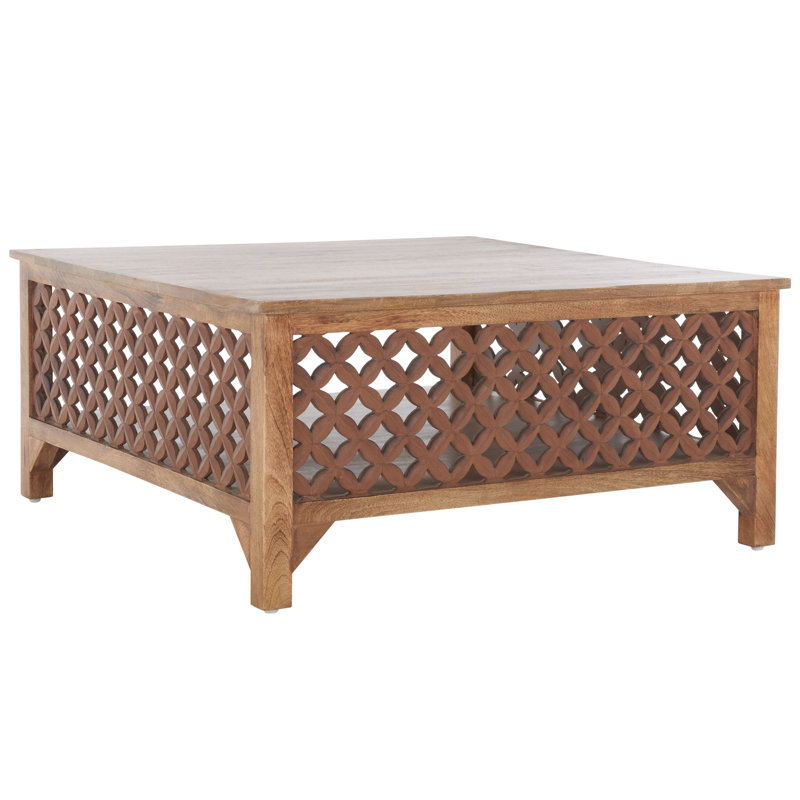Nyah Coffee Table, Burnt Natural