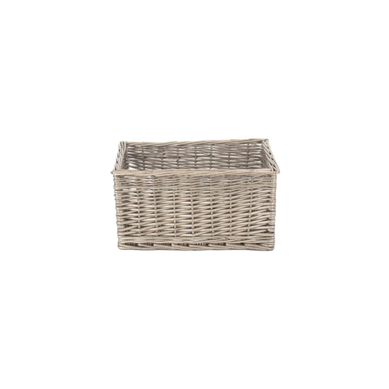 Wicker Storage Basket, 25cm W x 37cm D