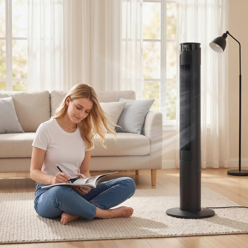 Tower Fan, Black