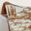 Stonework 22" Cotton Linen Blend Throw Pillow, Clay Brown-144353989
